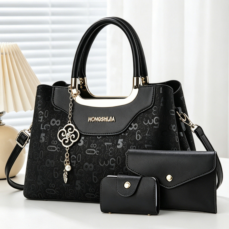 Luxury Bags Casual - Set di 3 Borse da Donna