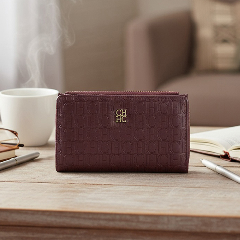 Luxury Bags Goyard - Portafoglio da donna corto stampato in