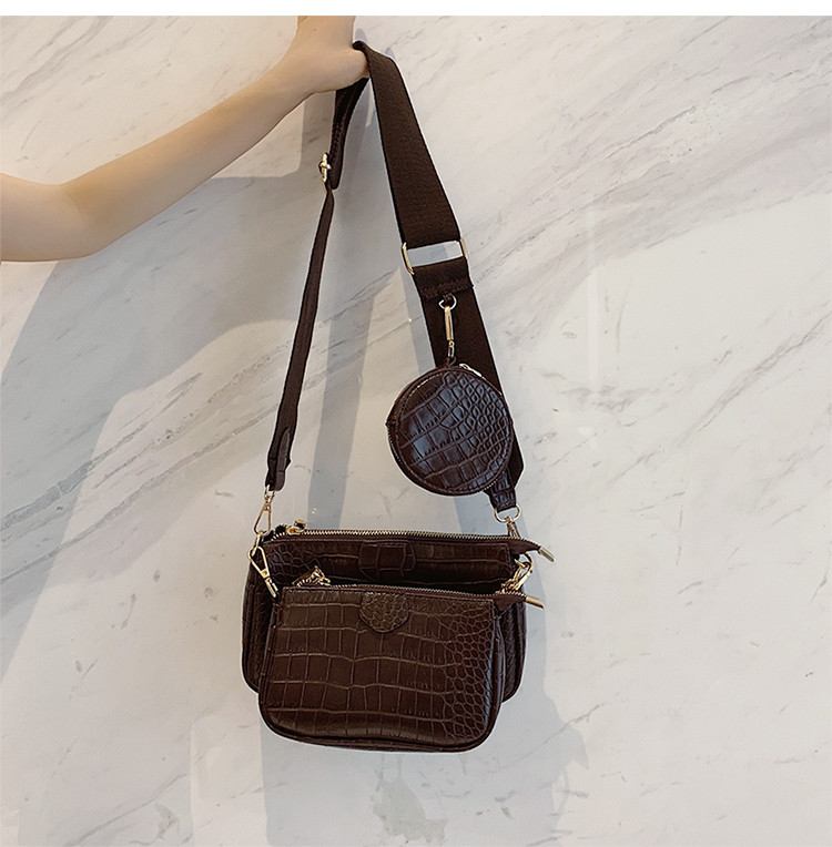 Luxury Bags Sling - Borsa a Tracolla da Donna con