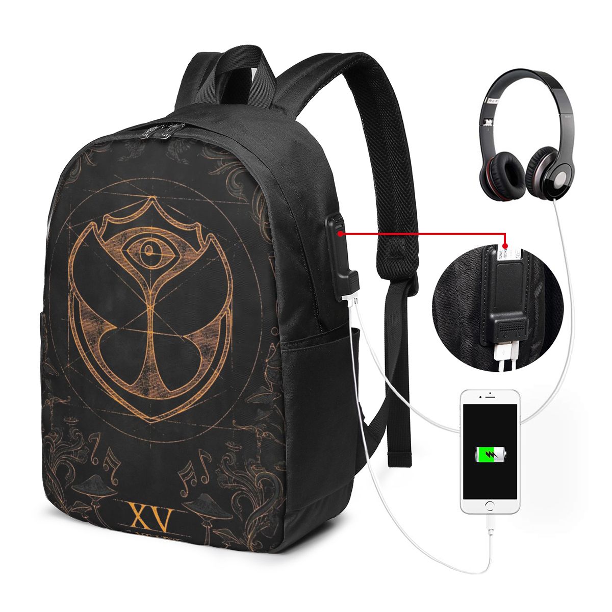 Luxury Bags That Fit Laptop - Zaino di lusso Tomorrowland, borsa da