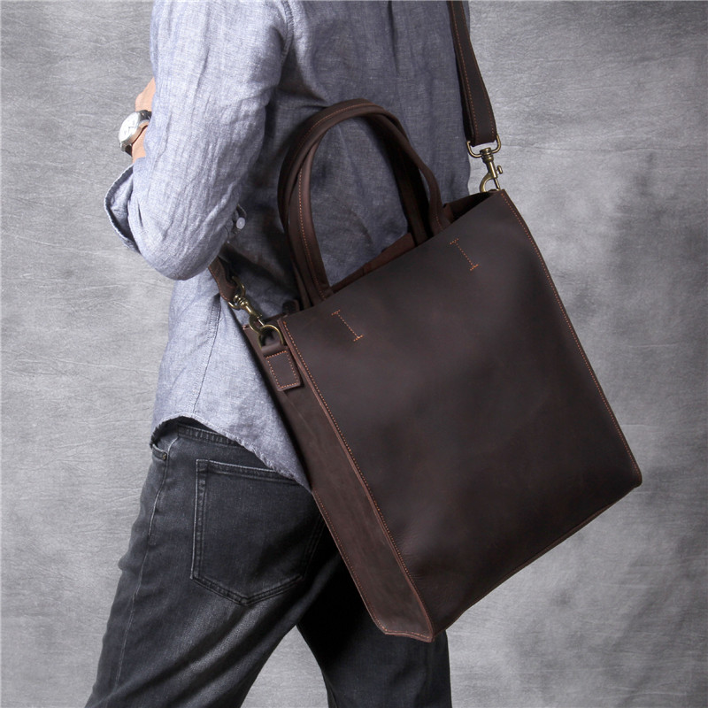 Borsa tote a mano da uomo vint - Luxury Bags That Fit Laptop recensione e prezzo