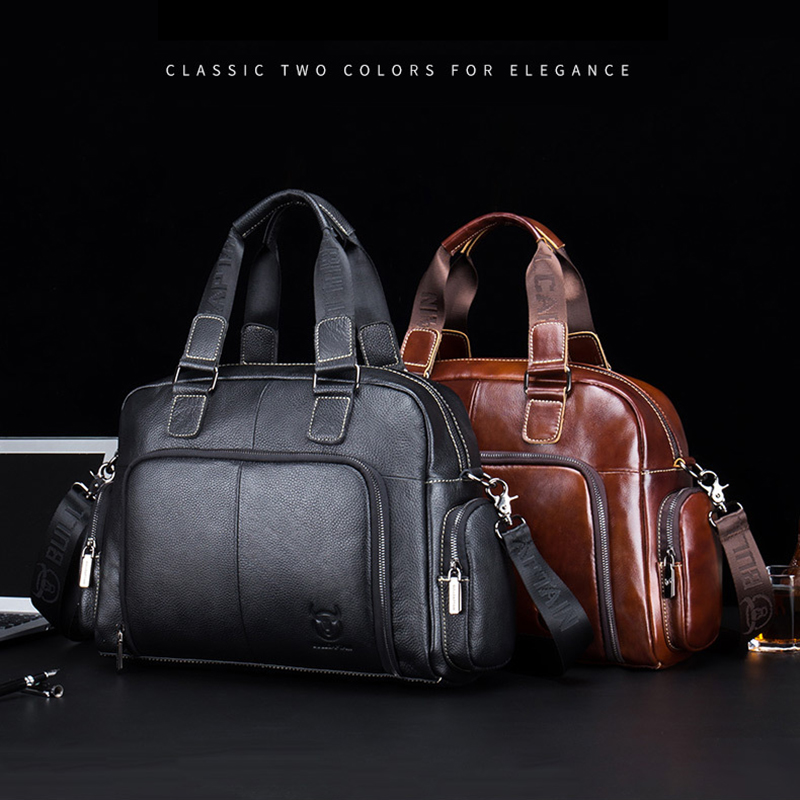 Borsa in vera pelle per uomo b - Luxury Bags That Fit Laptop recensione e prezzo