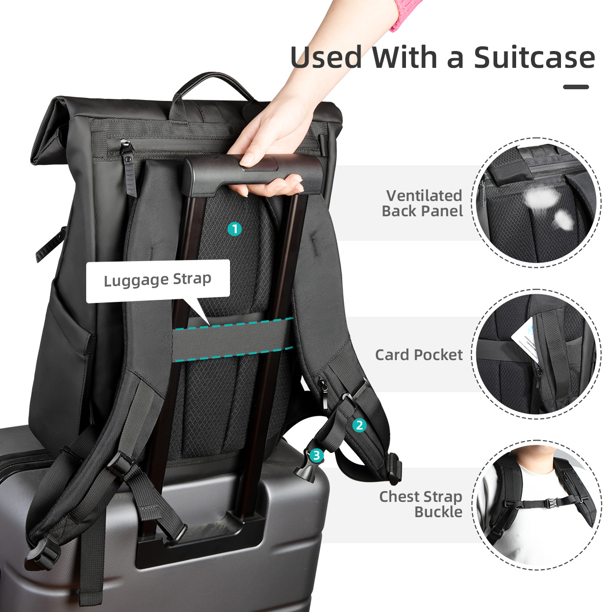 Heroic Knight Zaino rolltop di - Luxury Bags That Fit Laptop recensione e prezzo